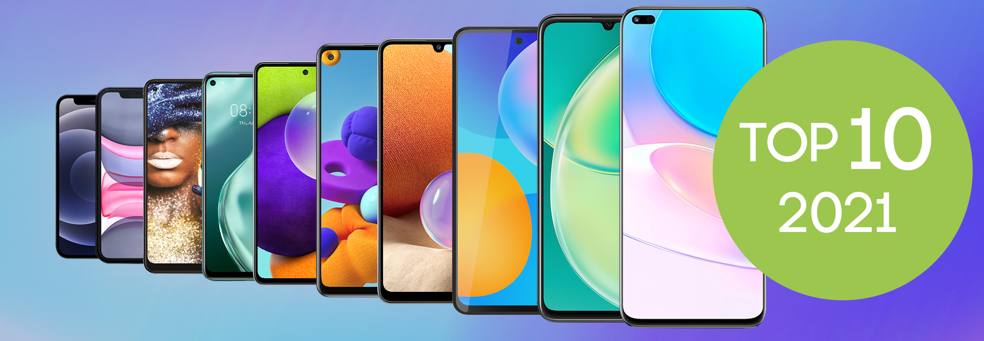 Mondo's top 10 bestselling smartphones of 2021